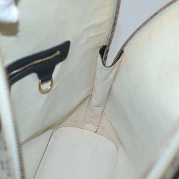 LOUIS VUITTON Monogram Mini Alma Haut Hand Bag Blue M92202 LV Auth 140886 - Picture 11 of 16